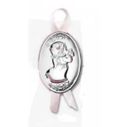 MEDALLON BILAMINADO ROSA