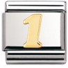 COMPOSABLE DE NOMINATION EN ORO, NUMERO 1