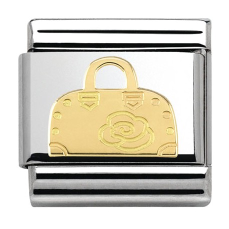 COMPOSABLE DE NOMINATION, ORO 18K, BOLSO