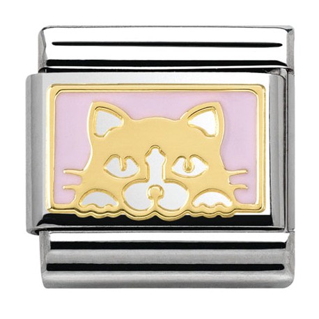 COMPOSABLE DE NOMINATION, ORO 18K, GATO 