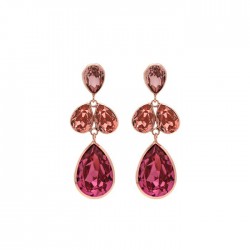 PENDIENTES PLATA VICTORIA CRUZ LAGRIMAS LARGOS