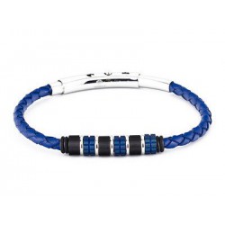 PULSERA MAREA PIEL Y ACERO