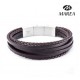 PULSERA MAREA PIEL MARRÓN