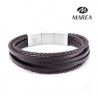 PULSERA MAREA PIEL MARRÓN
