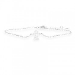 Pulsera niña con circonitas