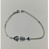 PULSERA PESCADO ESQUELETO