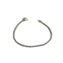 PULSERA VAPOUR PLATA CIRCONITAS