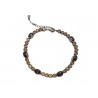 PULSERA VAPOUR PLATA CIRCONITAS COLOR
