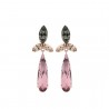 PENDIENTES VICTORIA CRUZ LAGRIMA SWAROVSKI