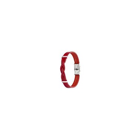 PULSERA PIEL Y ACERO