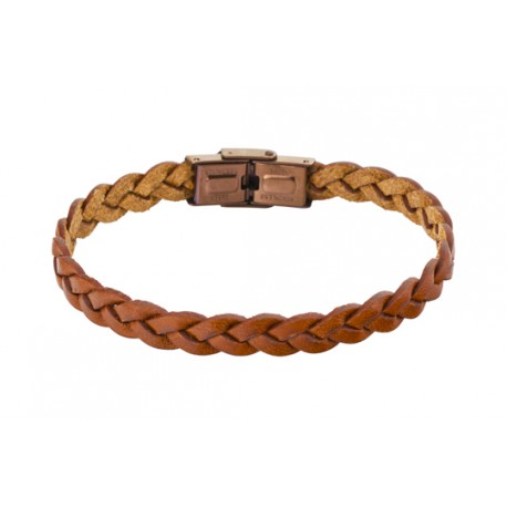 PULSERA PIEL Y ACERO